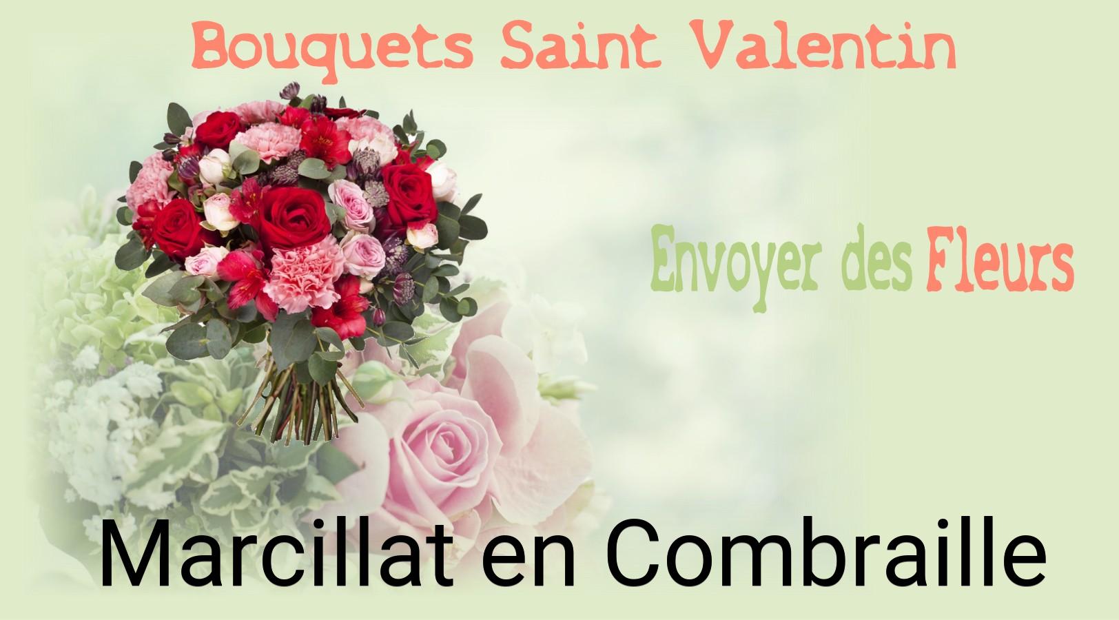 Roses de Saint-Valentin livrées à Marcillat-en-Combraille